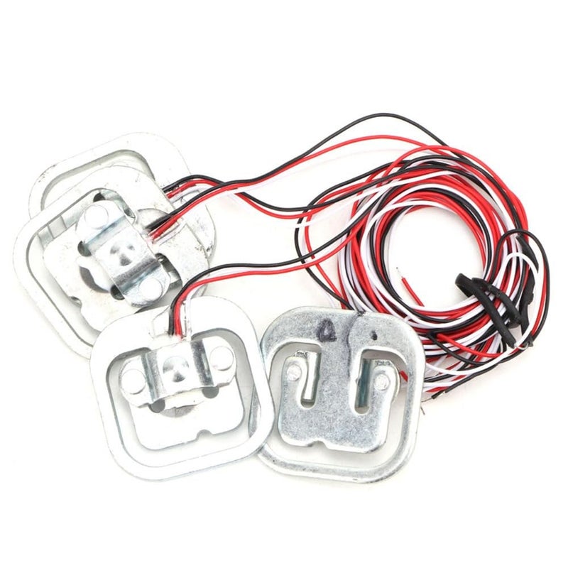 Chiffonade HX711 Weight Sensor Kit 4Pcs 50kg Half-Bridge Strain Gauges + 24-Bit Module with Programmable Amplifier for DIY Scales - Image 5